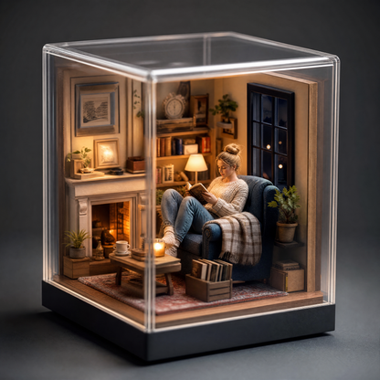 Custom 3D Diorama Miniature Scene | Personalized Mini Room Box, Custom Scale Model Diorama Desktop Decor Gift